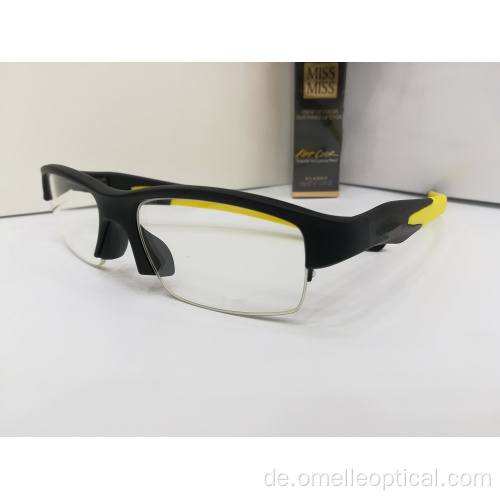 Herrenmode Halbrahmen Optische Brille